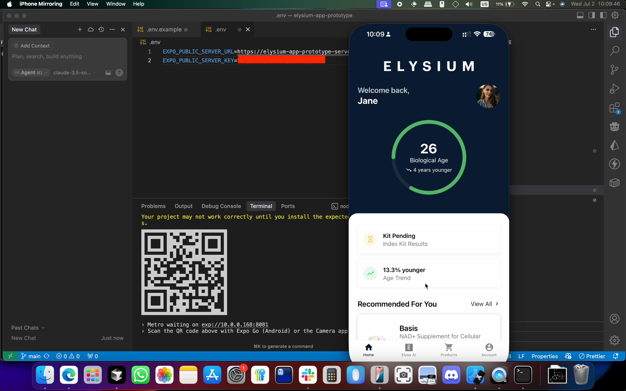 Demo video screenshot