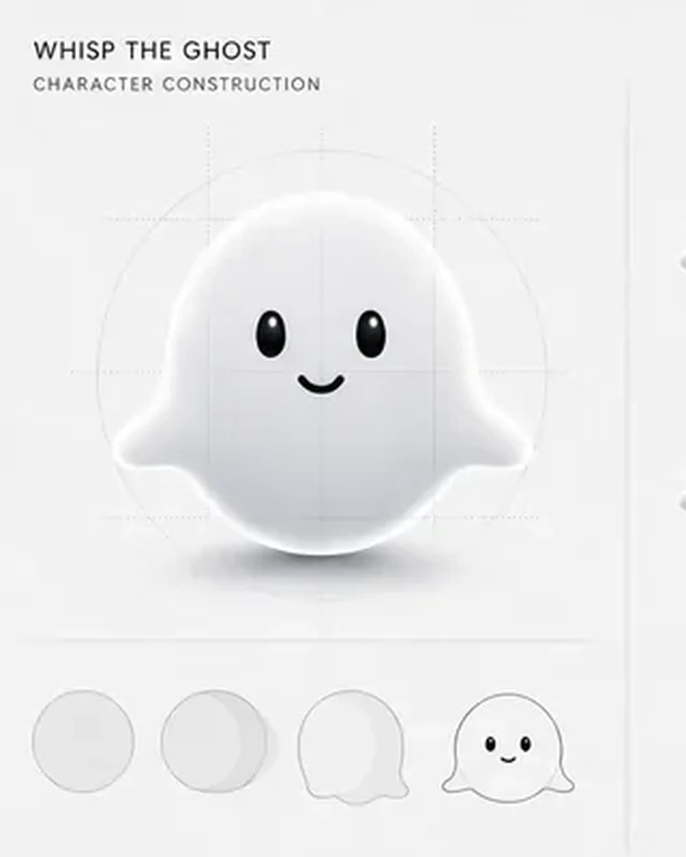 Whisp character construction sheet
